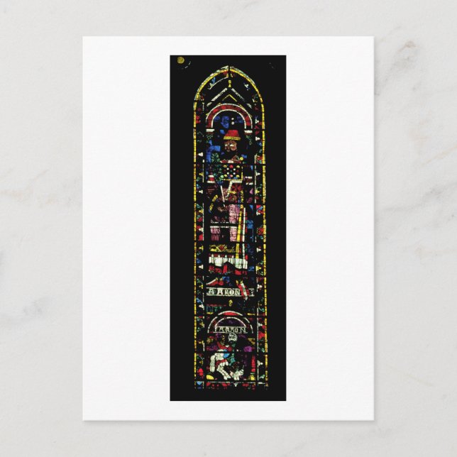 Cartão Postal Janelas de trânsito norte; rosa representa a Testa (Frente)