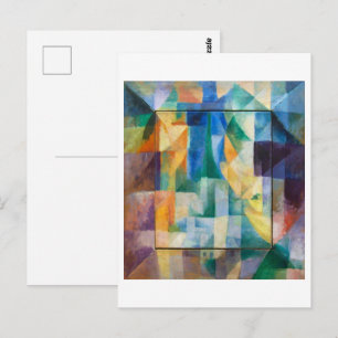 Cartão Postal Janelas Simultâneas   Robert Delaunay  