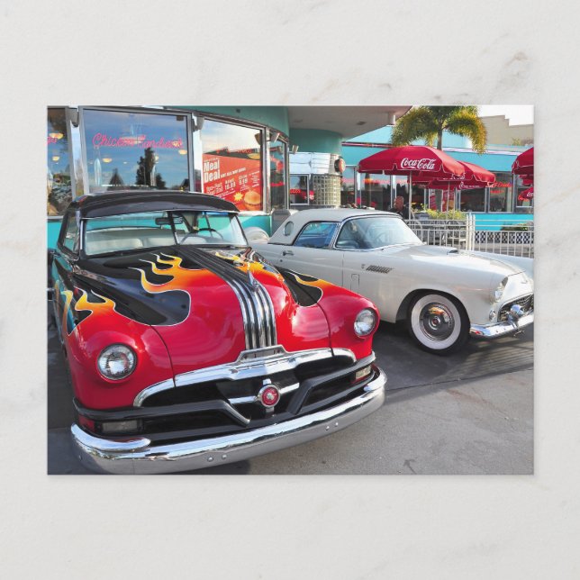 Cartão Postal Jantar no 50 no jantar de Mel (Frente)