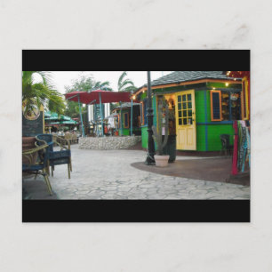 Cartão Postal Jantar tropical