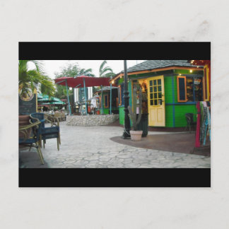 Cartão Postal Jantar tropical