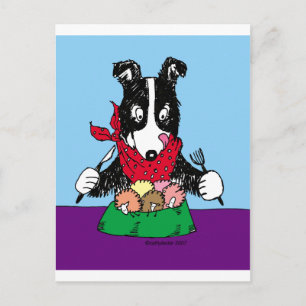 Cartão Postal Janto Border Collie