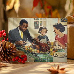 Cartão Postal Janto Familiar Vintage Turquia