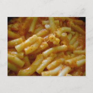 Cartão Postal janto macarrão