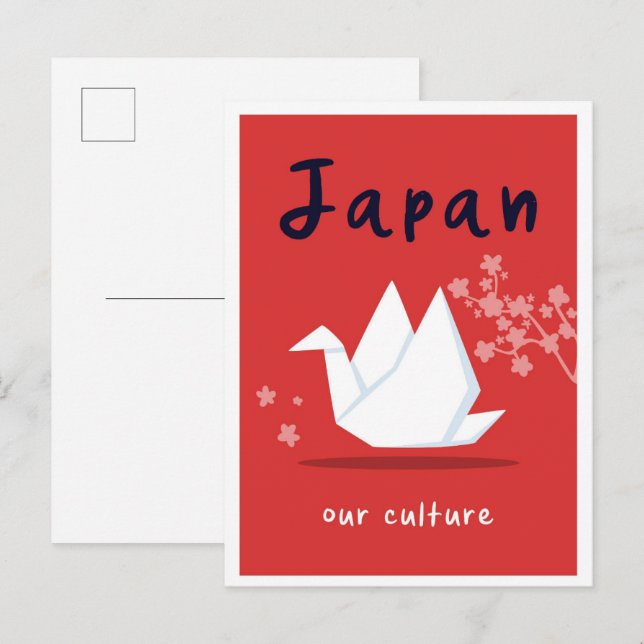 Cartão Postal Japan Culture Vintage Travel (Frente/Verso)