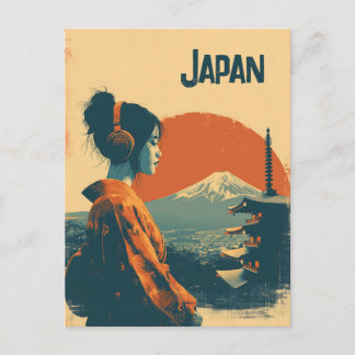 Cartão Postal Japan vintage
