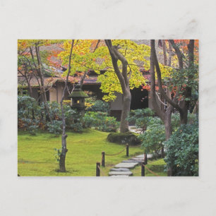 Cartão Postal Japão, Kyoto, Arashiyama, Okochi Sanso