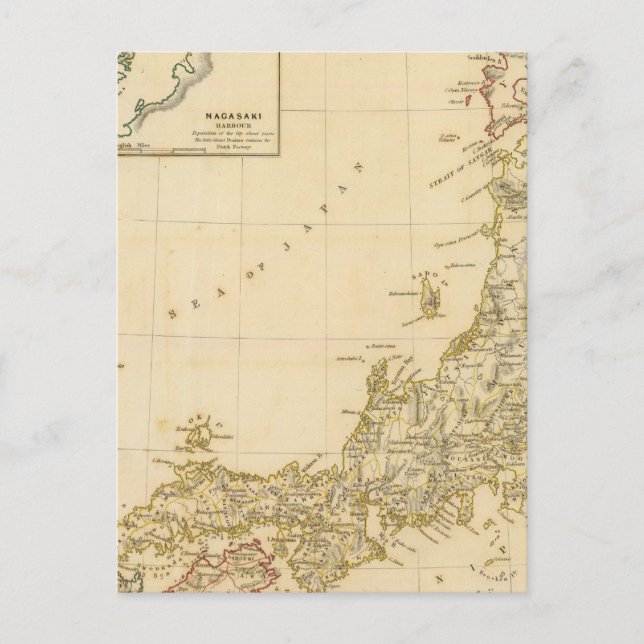 Cartão Postal Japão, Nagasaki (Frente)