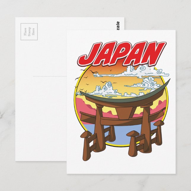 Cartão Postal Japão Tori (Frente/Verso)