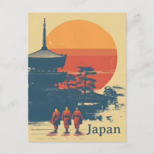 Cartão Postal Japão vintage