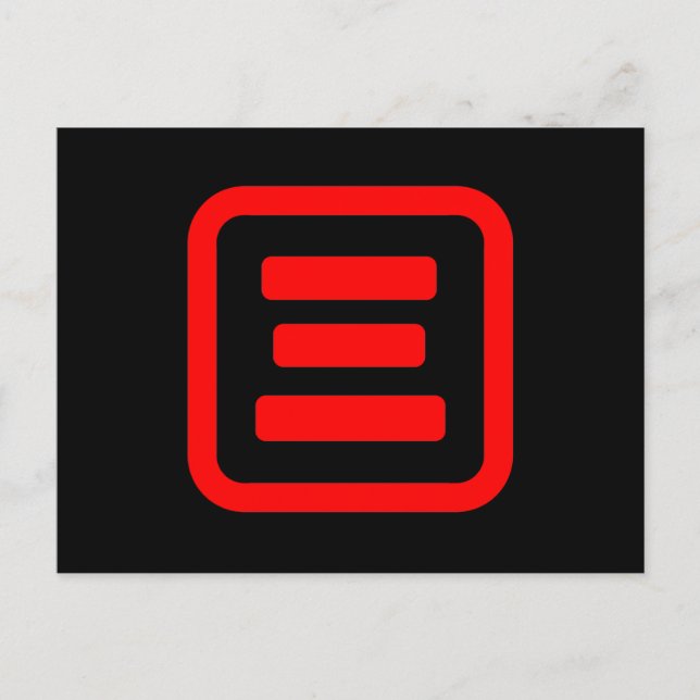 Cartão Postal Japonês Número Três 三 Sábrica San 】 Kanji (Frente)