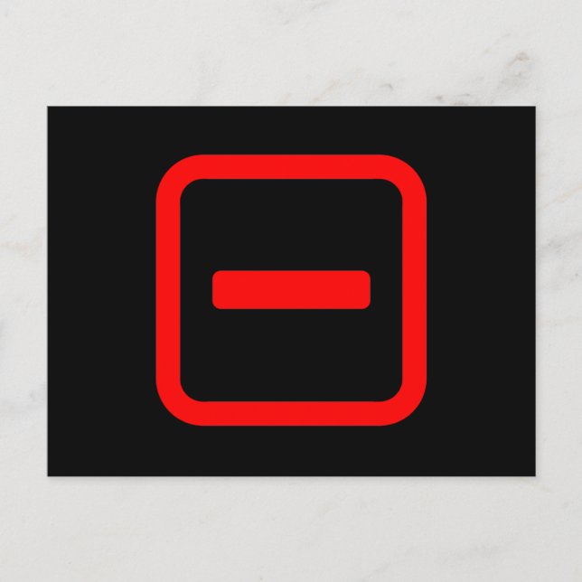 Cartão Postal Japonês Número Um 一 Físico Ichi 】 Kanji (Frente)