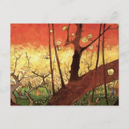 Cartão Postal Japonismo: Flor de Plum Tree por Vincent van Gogh