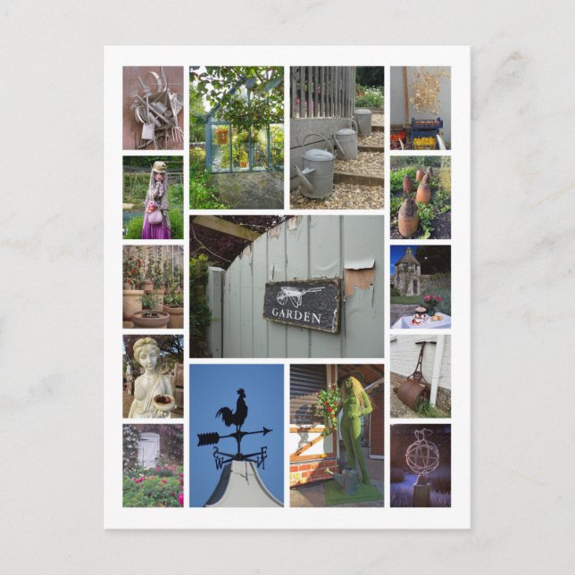 Cartão Postal Jardim (Frente)