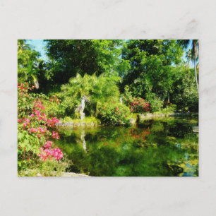 Cartão Postal Jardim com Bahamas Freeport