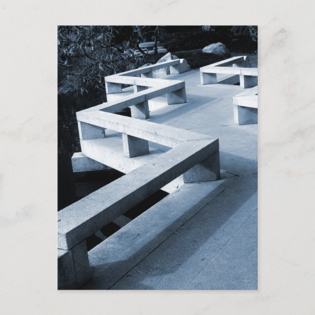 Cartão Postal Jardim da Amizade Chinês (Frente)