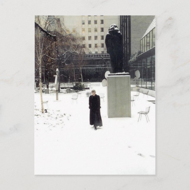 Cartão Postal Jardim da escultura de MoMA: www.AriesArtist.com (Frente)