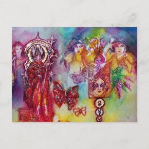 CARTÃO POSTAL JARDIM DAS SOMBAS PERDIDAS, DA FAERY E DAS BORBOLH