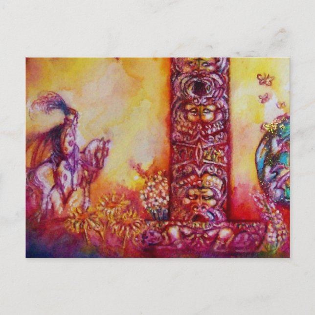 CARTÃO POSTAL JARDIM DAS SOMBAS PERDIDAS, DA FAERY E DAS BORDAS (Frente)