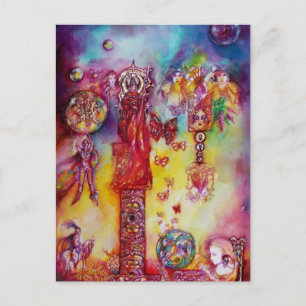 CARTÃO POSTAL JARDIM DAS SOMBRAS PERDIDAS