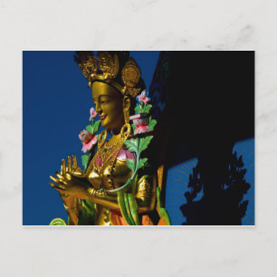 CARTÃO POSTAL JARDIM DE 1000 BUDDHAS