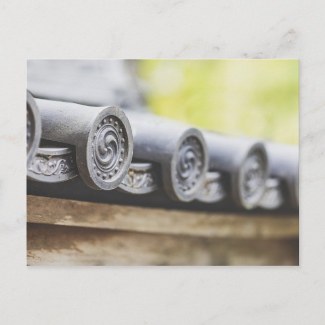 Cartão Postal Jardim de chá japonês (Frente)