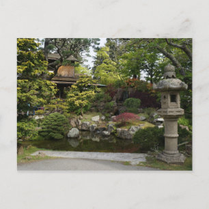 Cartão Postal Jardim de chá japonês de São Francisco #3 cart
