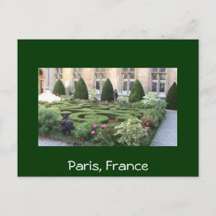 Cartão Postal Jardim de Maze Paris