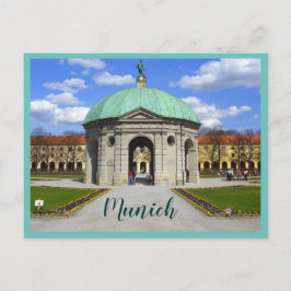 Cartão Postal Jardim de Munique (Hofgarten)