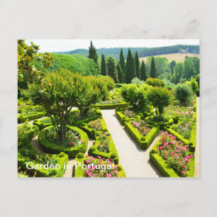 Cartão Postal Jardim de Portugal