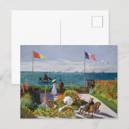 Cartão Postal Jardim de Sainte-Adresse | Claude Monet |
