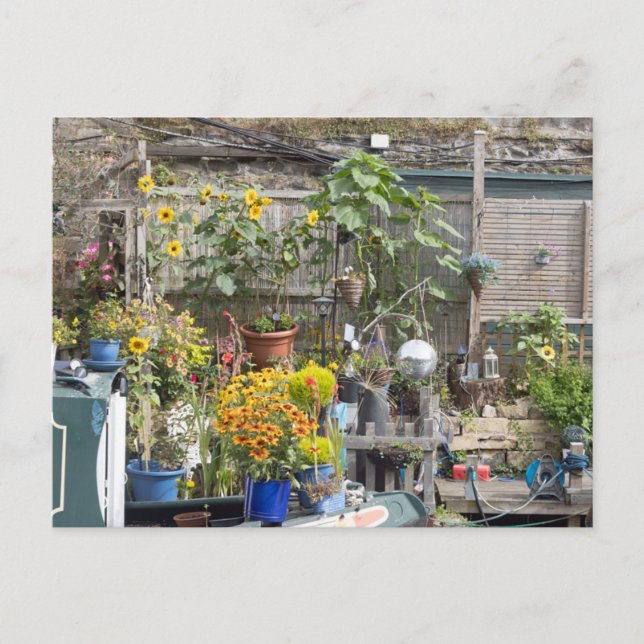 Cartão Postal Jardim do Canal Rochdale (Frente)