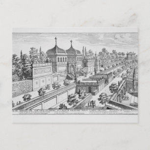 Cartão Postal Jardim do Duque de Parma no Colina Palatina,