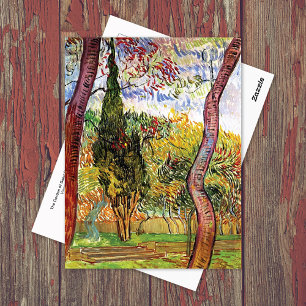 Cartão Postal Jardim do Santo Paul Vincent van Gogh