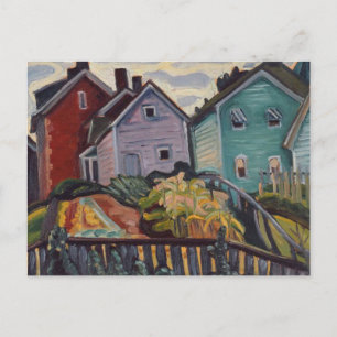 Cartão Postal Jardim dos Fundos por Prudence Heward