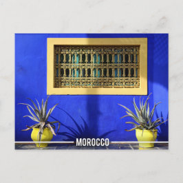 Cartão Postal Jardim Exótico - Marraquexe Marrocos
