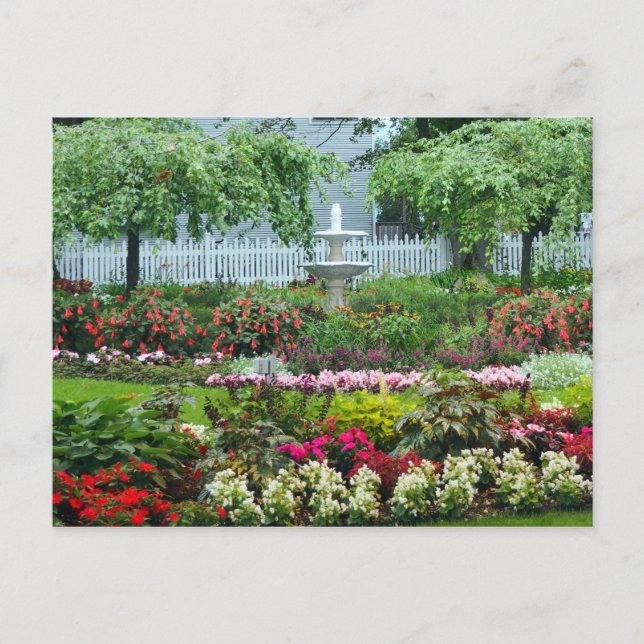 Cartão Postal Jardim Flor (Frente)