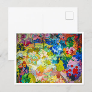 Cartão Postal Jardim Flor   Carl Lohse  