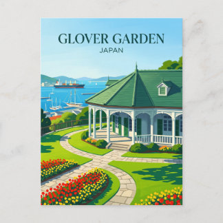 Cartão Postal Jardim Glover Japão
