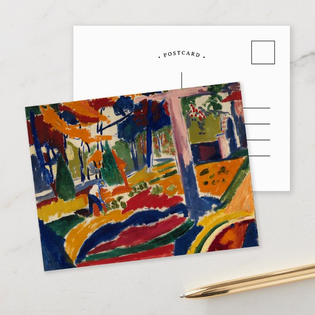 Cartão Postal Jardim | Henry Lyman Sačien (Criador carregado)