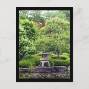 Cartão Postal jardim japonês