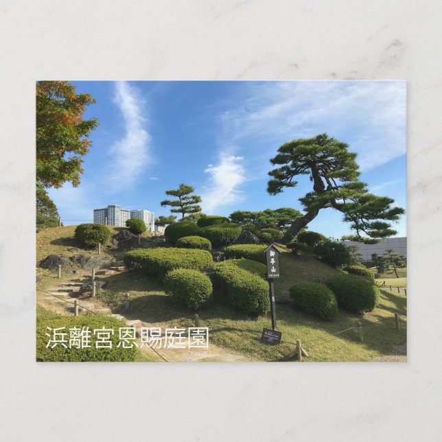 Cartão Postal Jardim Japonês (Frente)