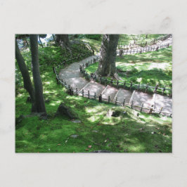 Cartão Postal Jardim Kenrokuen: Kanazawa, Japão