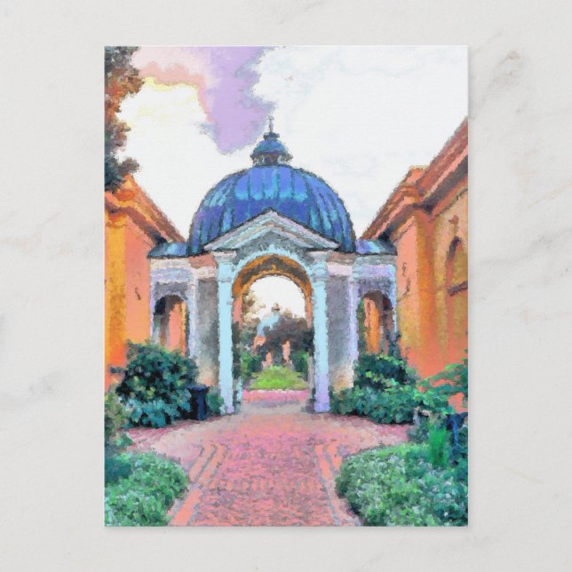 Cartão Postal Jardim, Parque da Cidade, Nova Orleans (Frente)