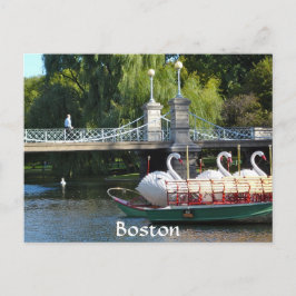 Cartão Postal Jardim Público de Boston