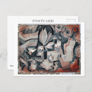 Cartão Postal Jardim Seco Cooler   Paul Klee  
