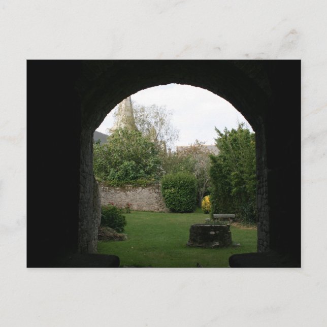 Cartão Postal Jardim secreto (Frente)