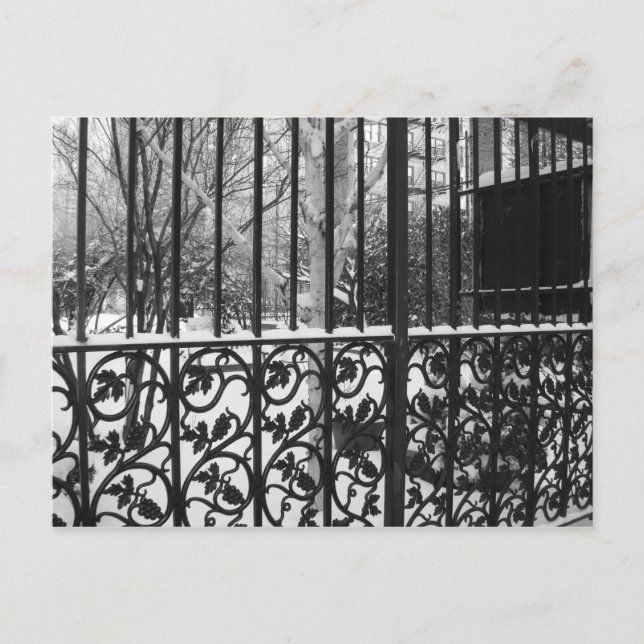 Cartão Postal Jardim Secreto Sul do Oeste Nova Iorque NYC (Frente)