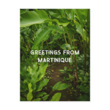 Jardim tropical da Martinica, viagem