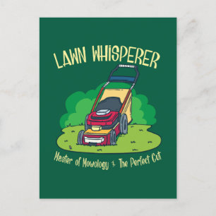 Cartão Postal Jardinagem do Jardim de Chuva do Caçador de Corte